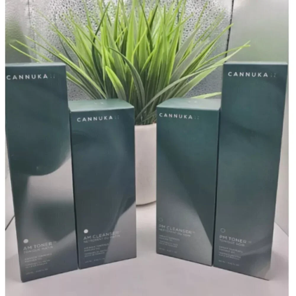 Cannuka Luxe Manuka Oil 9pc ALL DAY Set Cleanser/Toner/Moisturizer/Eye/Lip $540